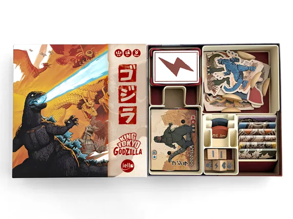 King of Tokyo: Godzilla - Organizer Insert