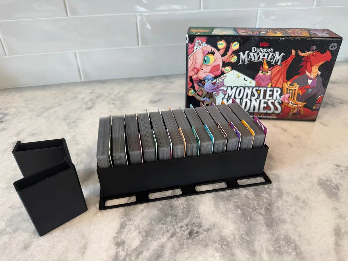 Dungeon Mayhem 12-Deck Sleeved Box Insert (Remix)