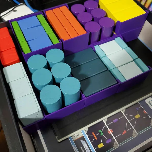 For Science board game block holder
