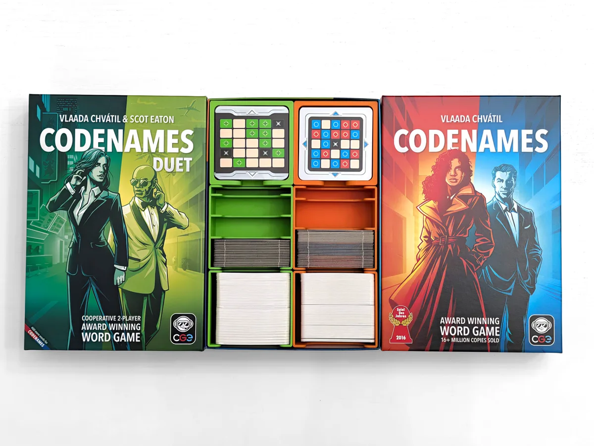 Codenames + Duet Combined - Organizer Insert