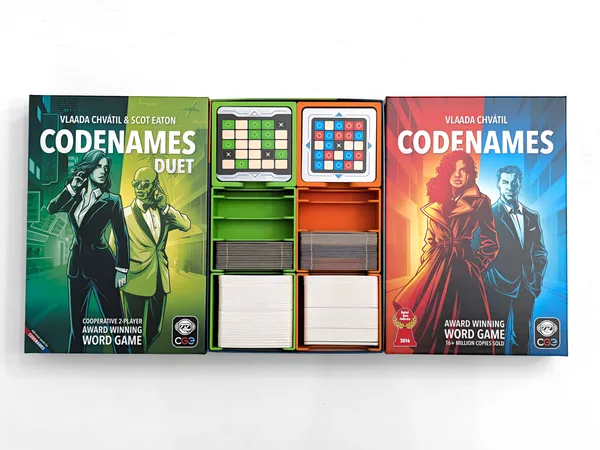 Codenames + Duet Combined - Organizer Insert