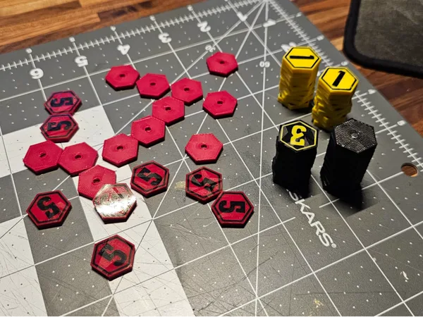 Star Wars Unlimited Stackable Magnetic Dmg Token