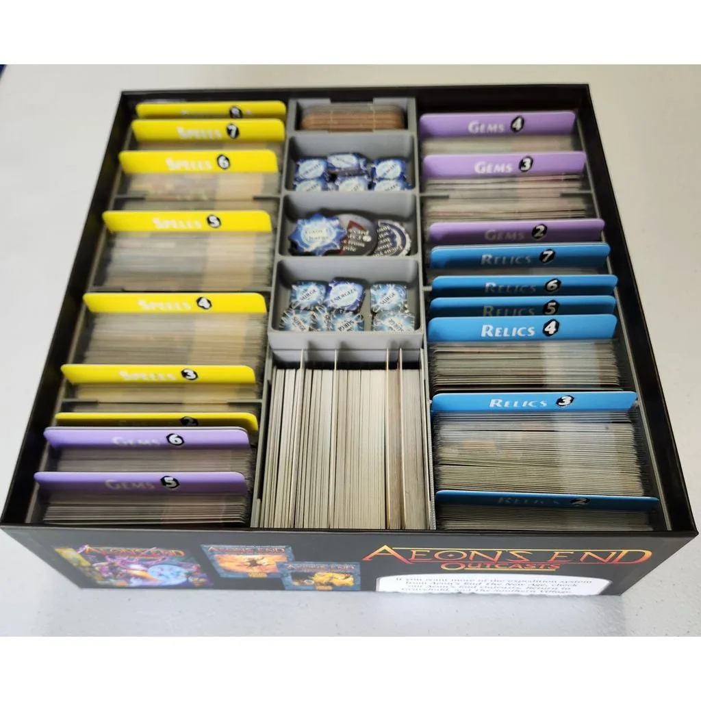 Aeon's End Card Dividers by Costs