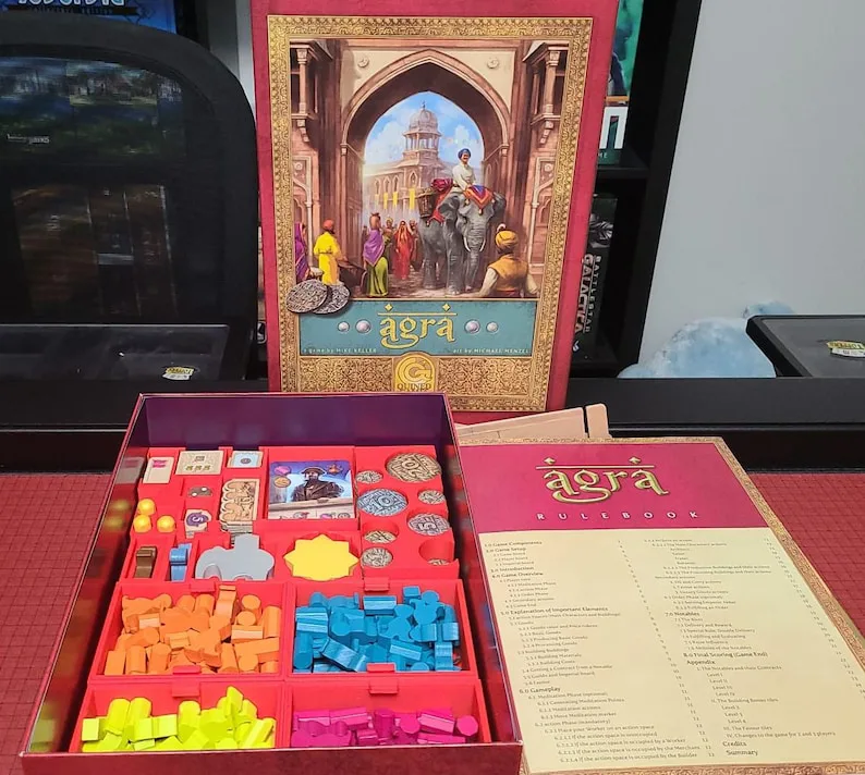Agra Board Game Insert Organizer