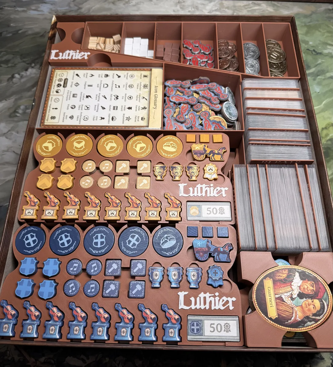 Luthier - Retail Box + Promos + Deluxe Addons Sleeved Insert
