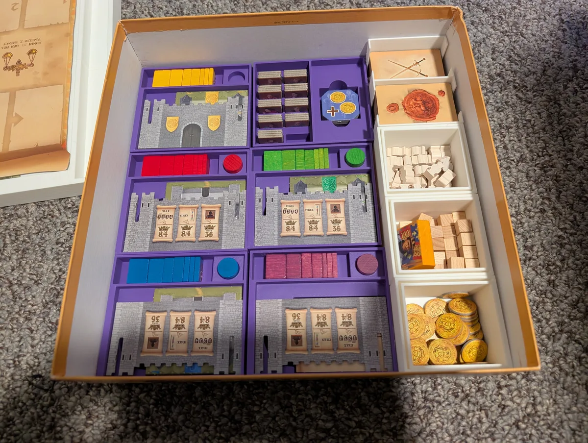 Lancaster Board Game Insert / Organizer