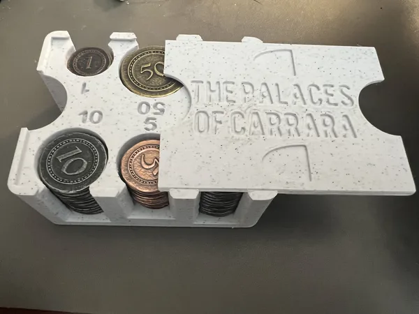 Palaces of Carrara (Second Edition) - Metal Coin Holder