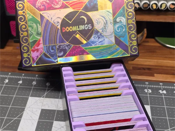 Doomlings Deluxe card organizer insert