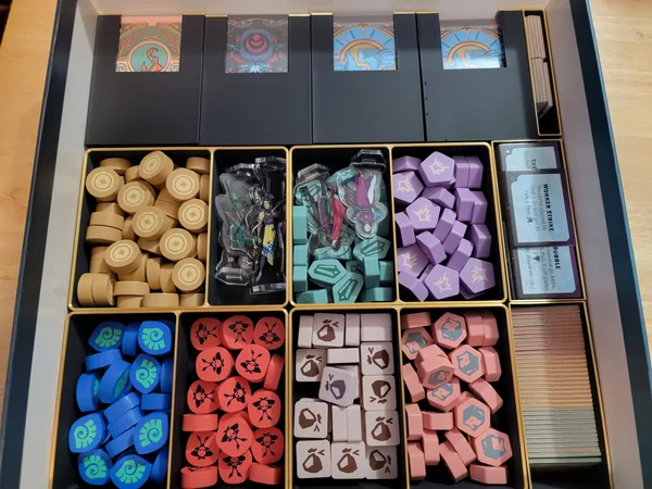 Kinfire Council Deluxe Game Insert (Sleeved Cards)