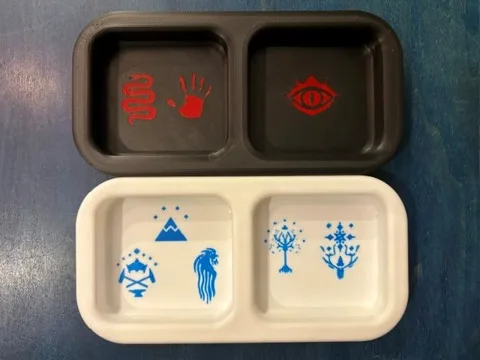 War of the Ring 4 Player Team Trays for 2 Players