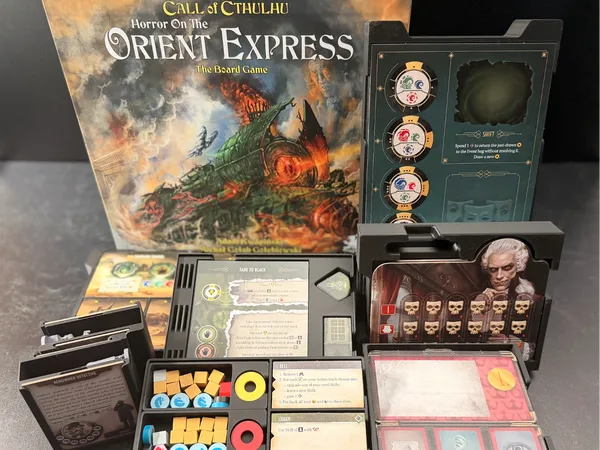 Horror on the Orient Express Insert