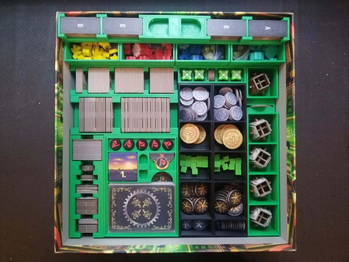 Nucleum Boardgame Insert
