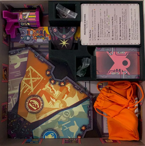 Insert for The Loop board game