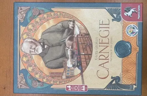 Carnegie Board Game Organizer | Insert | Premium Storage Solution - UNSLEEVED Version - STL file for 3D Printing