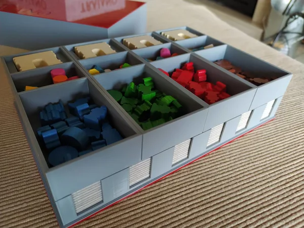 Trajan board game organizer