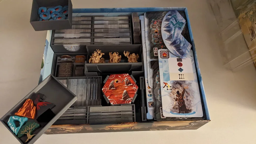 Endless Winter Board Game Insert