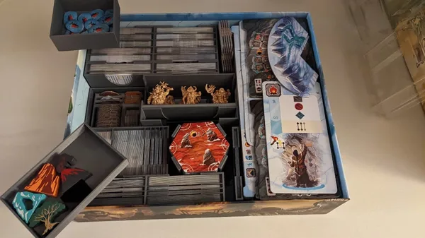 Endless Winter Board Game Insert