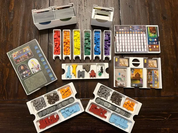 Architects of the West Kingdom Collector's Box Insert / Organizer - Holds All Expansions