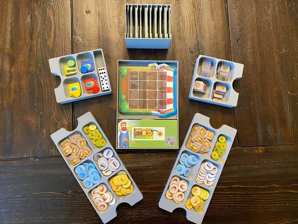 My Farm Shop Board Game Insert / Organizer