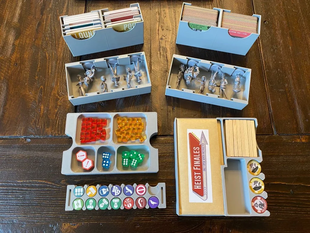 Burgle Bros. 2 Board Game Insert / Organizer