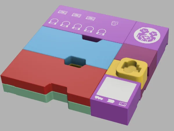 Coming of Age Boardgame inlay