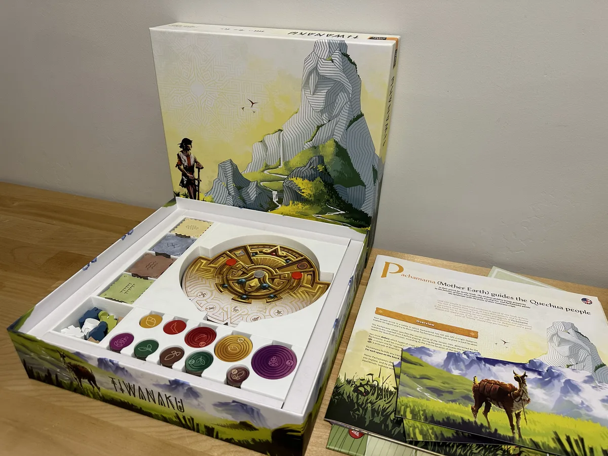 Tiwanaku Board Game Insert
