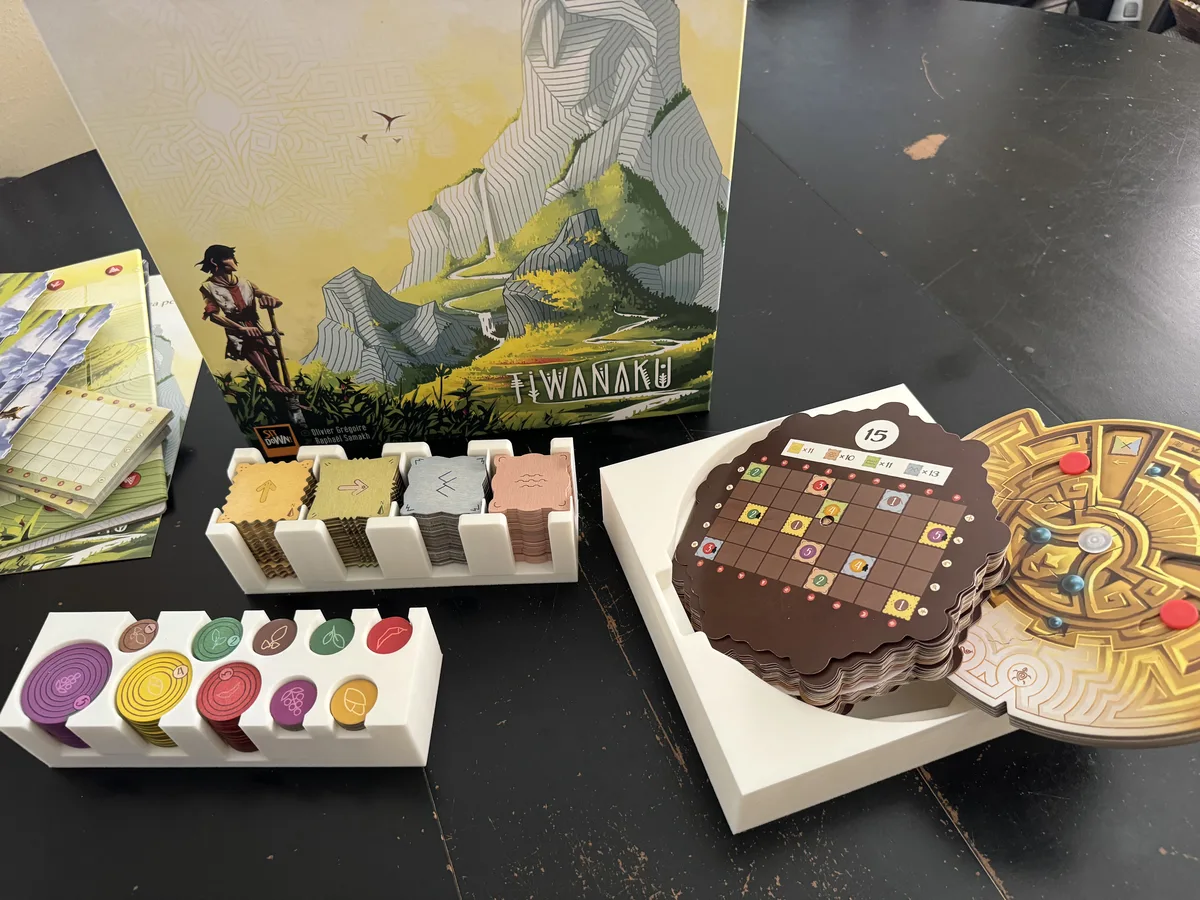 Tiwanaku Organizer Remix for Wood Parts