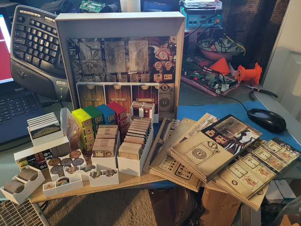 Trickerion Board Game Insert - retail box