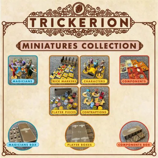 Trickerion Miniatures Collection: All sets bundle