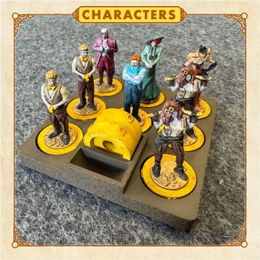 Trickerion Miniatures Collection: Characters