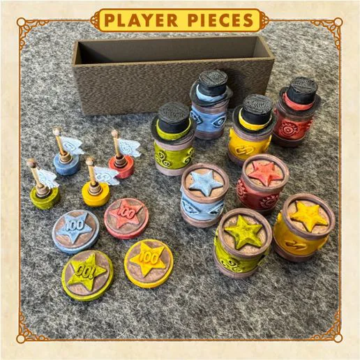 Trickerion Miniatures Collection: Player Pieces