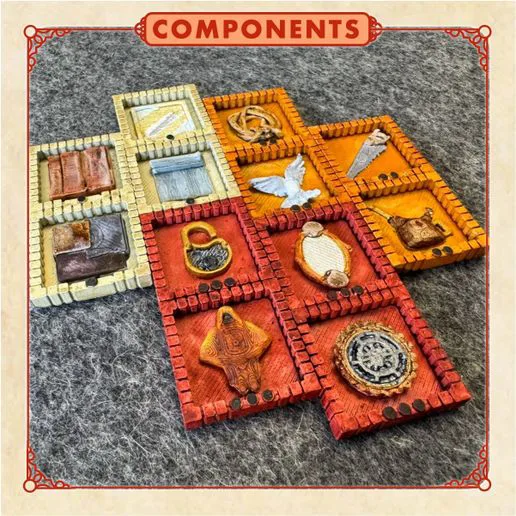 Trickerion Miniatures Collection: Components