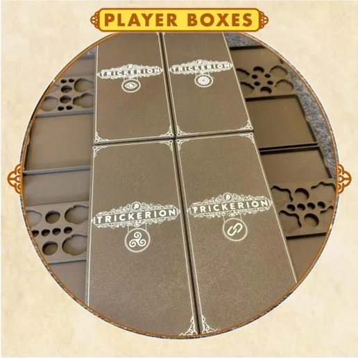 Trickerion Miniatures Collection: Player Boxes