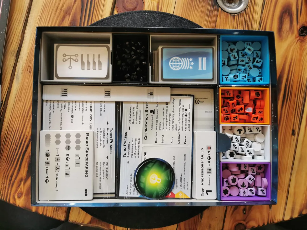 Beyond the Sun organizer