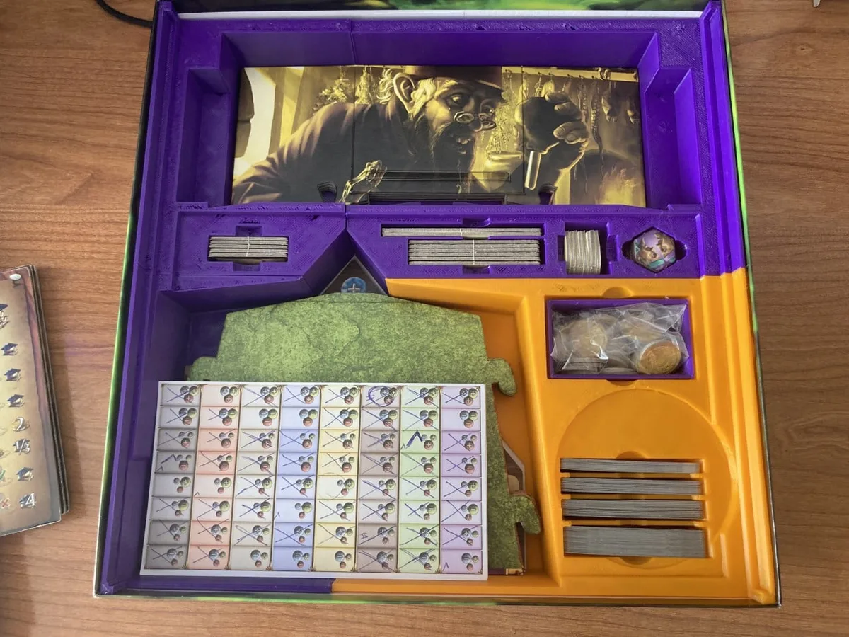 Alchemists Boardgame Insert