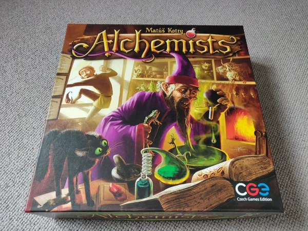 Alchemists & King's Golem Expansion Boardgame Insert