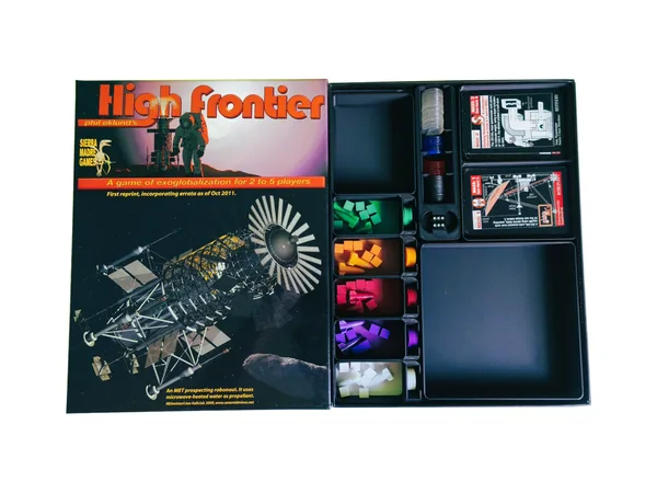 High Frontier first edition board game Insert