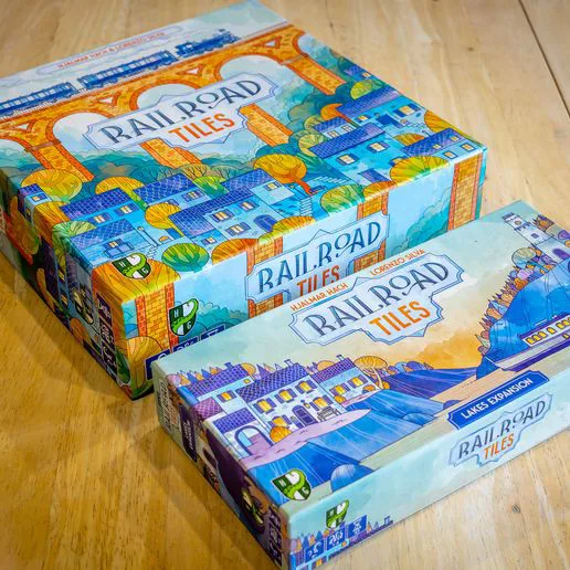 Railroad Tiles + Expansions 3D Printable Insert