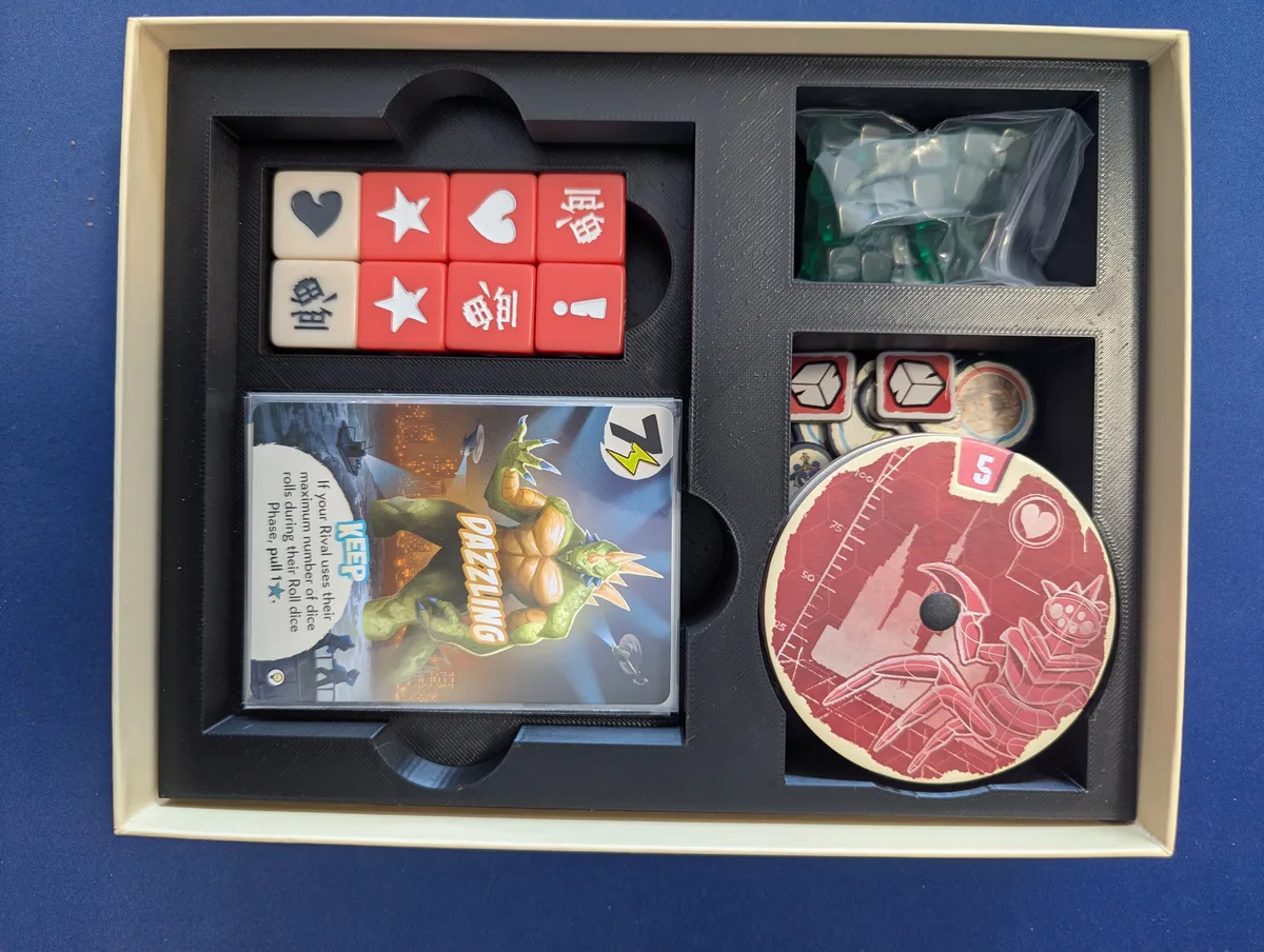 King of Tokyo: Duel Insert for Sleeved Cards