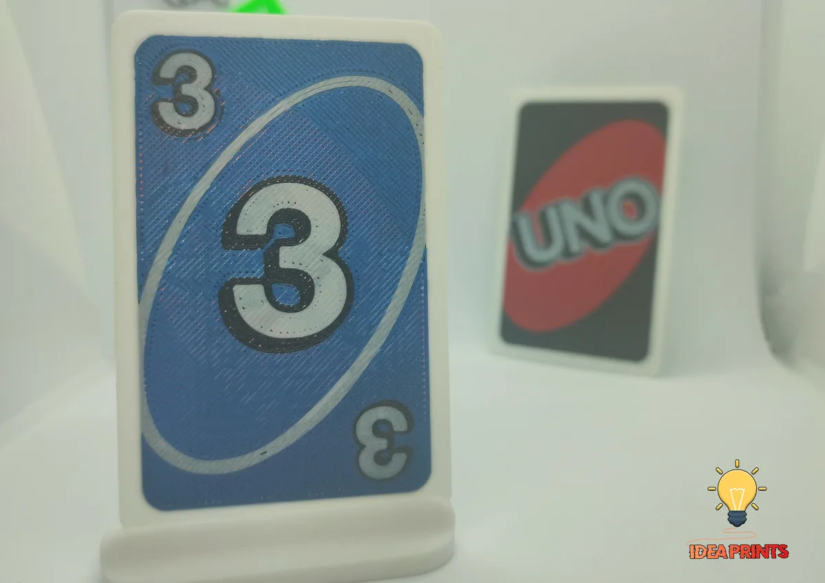 Card UNO "Number 3"