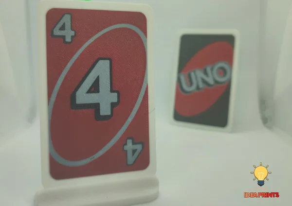 Card UNO "Number 4"