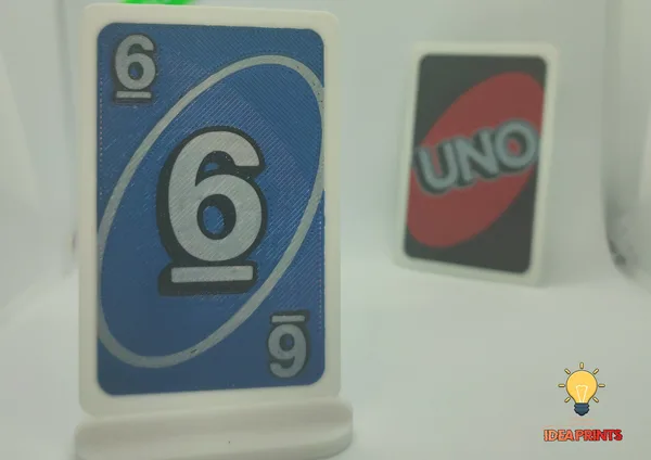 Card UNO "Number 6"