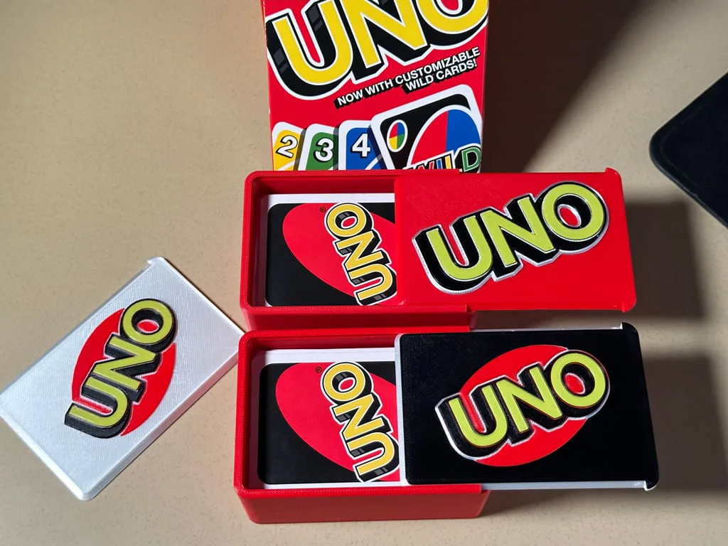 Uno Card Box (Remixed Lid) - Updated!