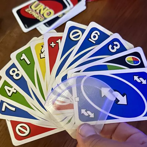 Playing cards holder, UNO cards holder, no supports