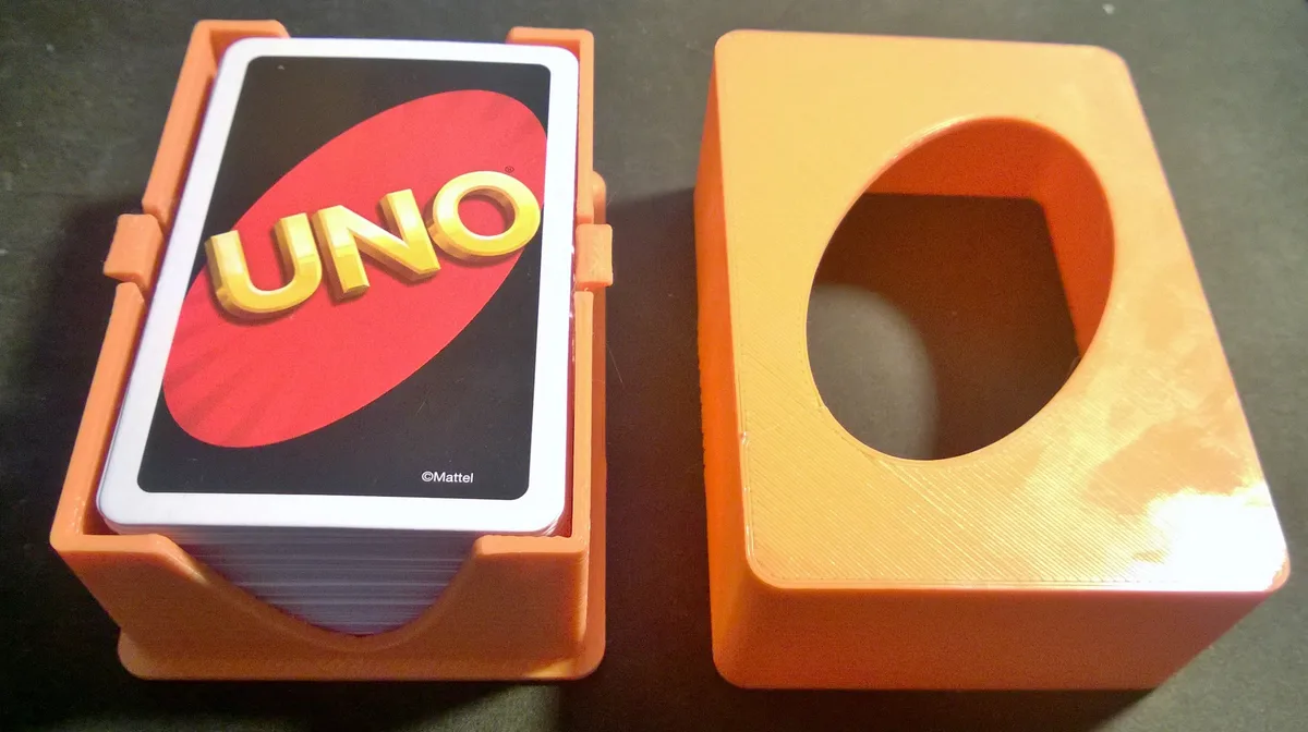UNO Card Box Deck Holder Kartenschachtel