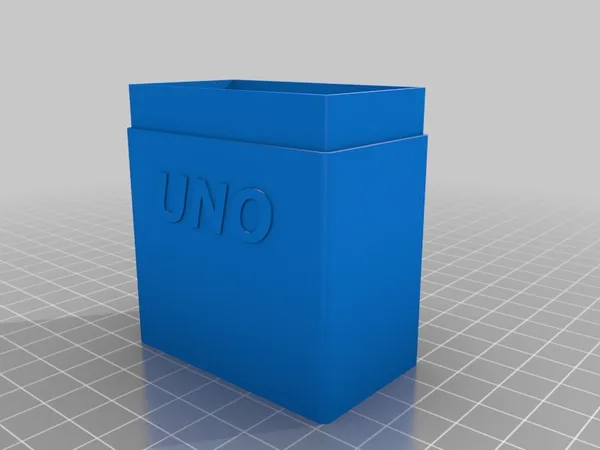 Uno Card Game Box