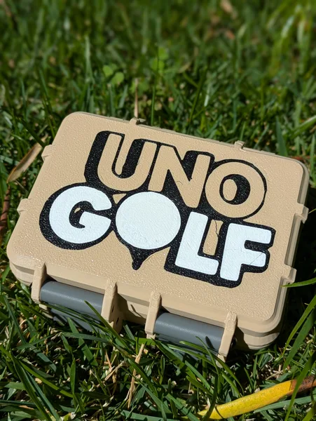 Uno Golf Rugged Card Box