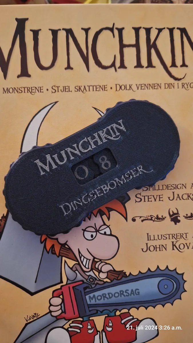 Munchkin items counter