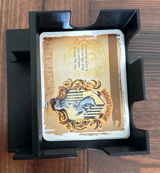 Munchkin Deluxe divider with room for dungeon cards