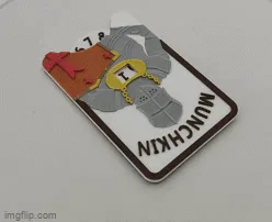 Level counter for the card board game Munchkin